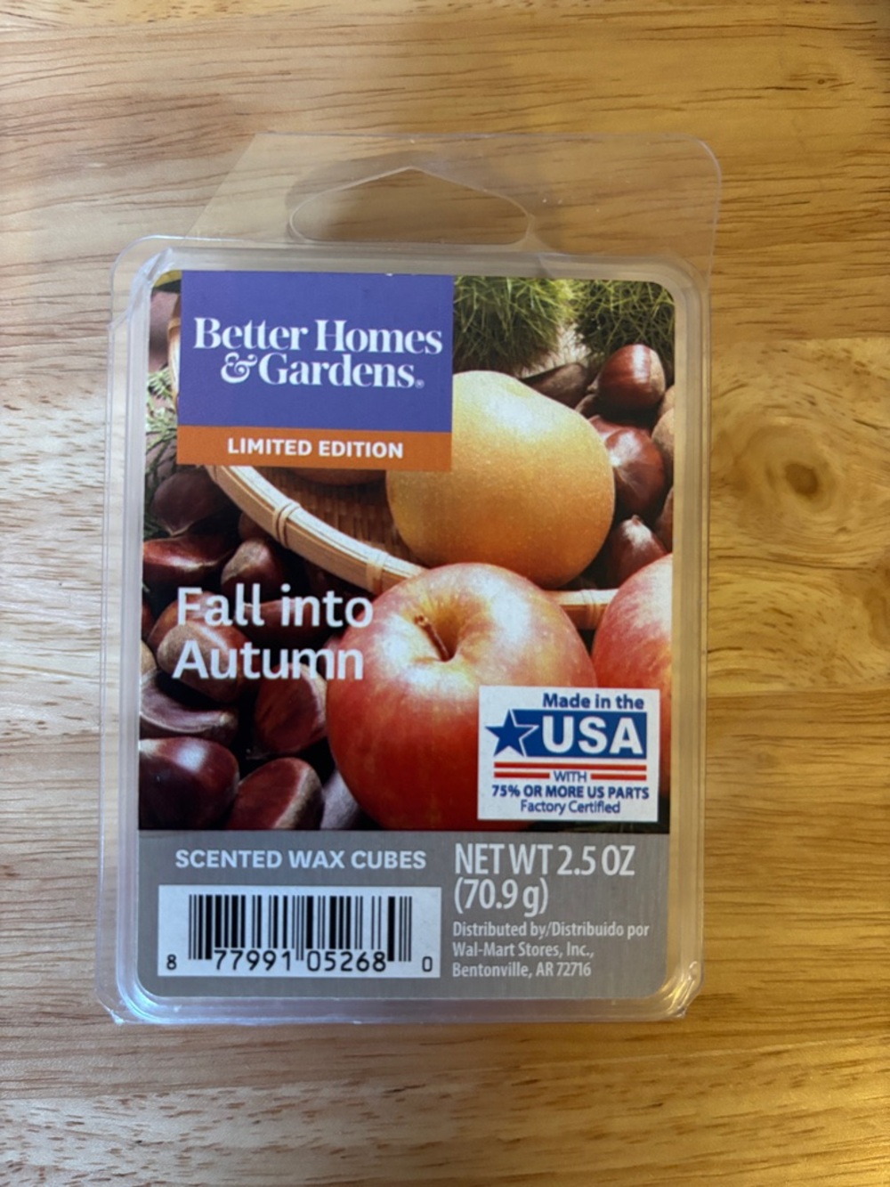 Better Homes & Gardens "Fall into Autumn" Scented Wax Cubes